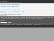 Tablet Screenshot of m-alwi.com